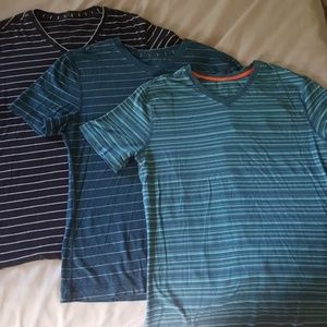 3 lululemon 5 Year Basic V-Neck Tees